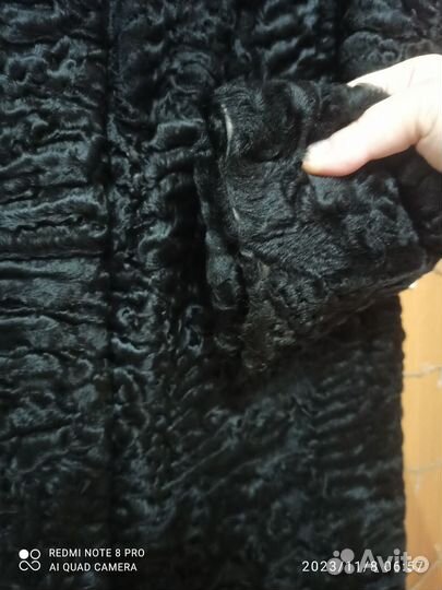 Шуба из каракуля