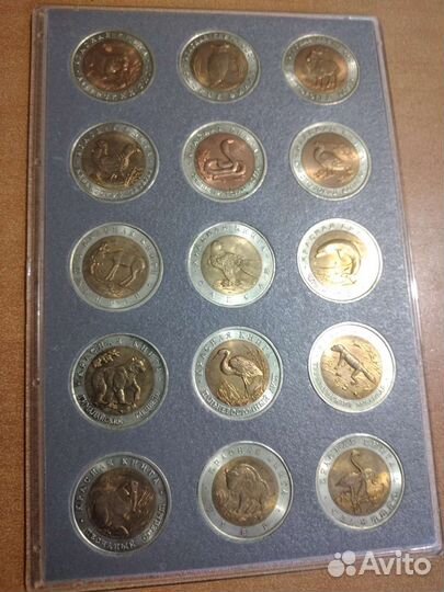 Полный набор монет