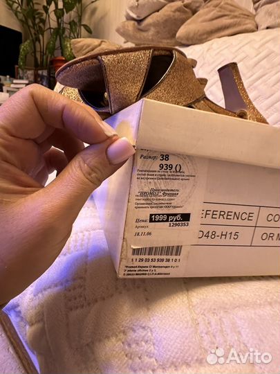 Туфли женские 38 размер