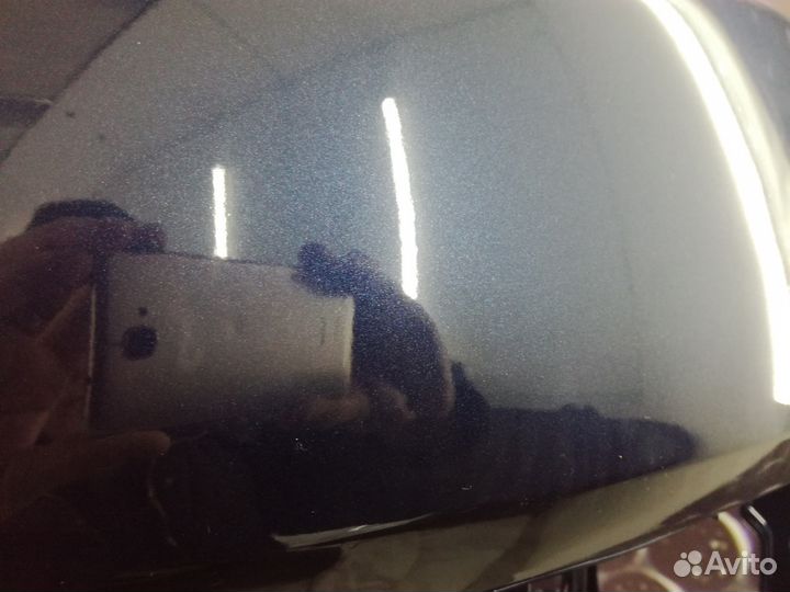 Бампер передний Volkswagen Polo седан 10-14 синий