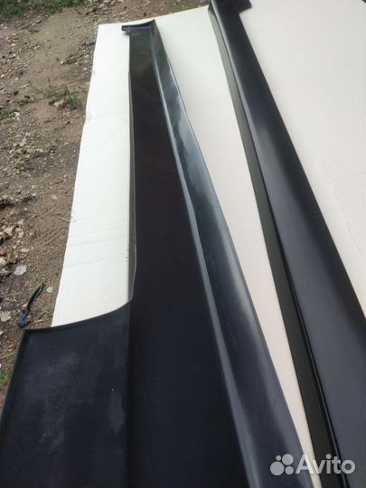 Накладки на пороги ford focus 2 абс пластик