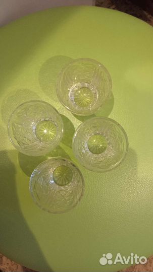 Стопки хрустальные СССР