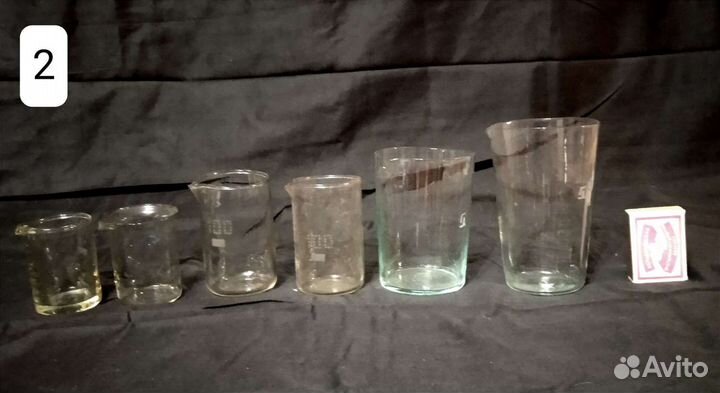 Химическая посуда, колбы, стаканы, прочее