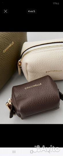 Косметичка Coccinelli кожа новая