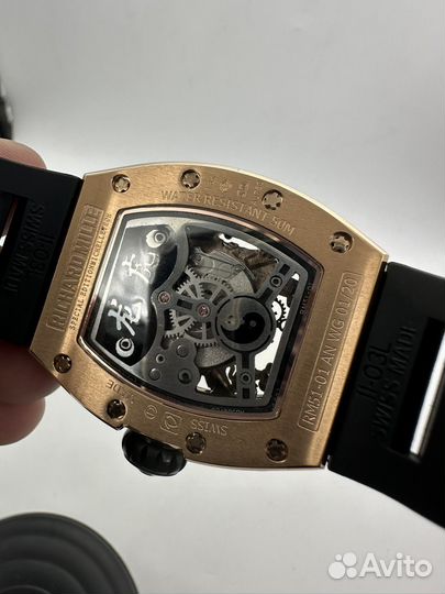 Часы richard mille мужские дракон и тигр