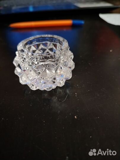 Солонка хрусталь