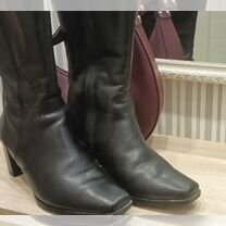 Сапоги зимние натуральная кожа 35