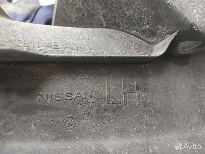 Брызговик задний Nissan Qashqai J11