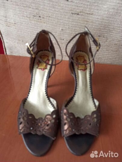 Босоножки женские 38 размер натуральная кожа