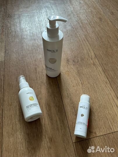 Nikol's professional гель с aha, крем,успок.маска