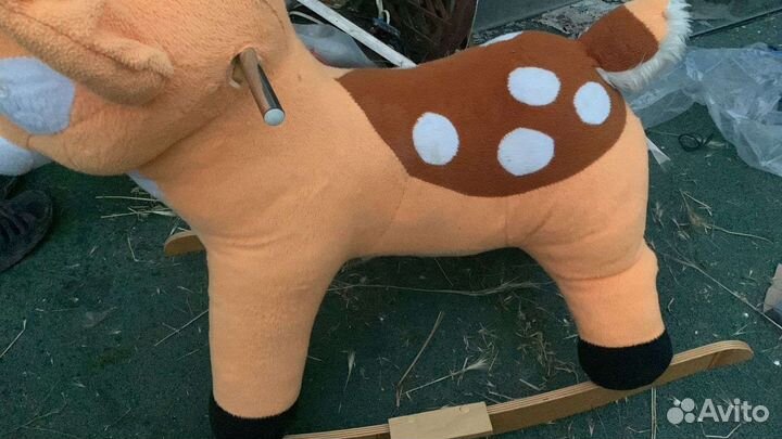 Игрушка качалка олень