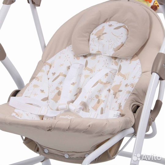 Электронные качели Misty 0-15 кг Indigo Серый