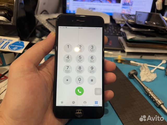 Дисплей iPhone 7 с полосой