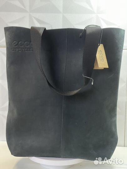 Сумка Шопер Ecco Upcycled нубук