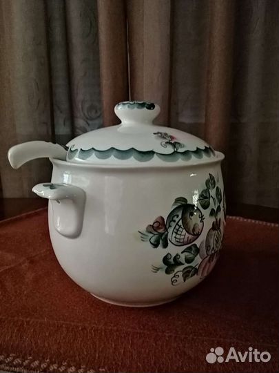 Супница/ваза для ухи, винтаж, посуда СССР