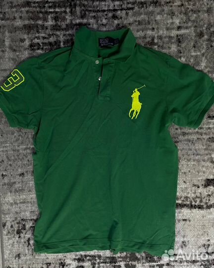 Рубашка polo ralph lauren xl chief keef