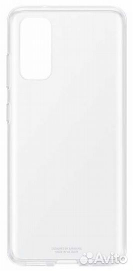 Оригинальный прозрачный чехол Samsung s20