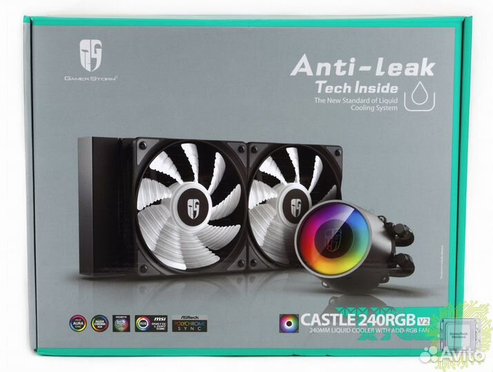 Система водяного охлаждения DeepCool castle 240 V2