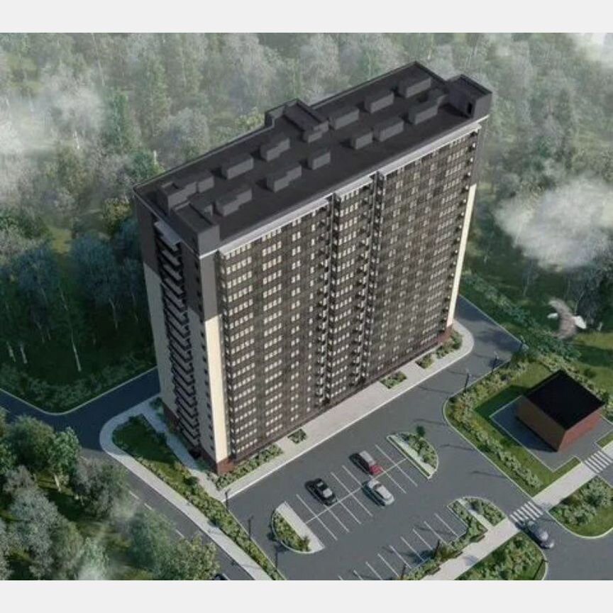 2-к. апартаменты, 50 м², 15/18 эт.