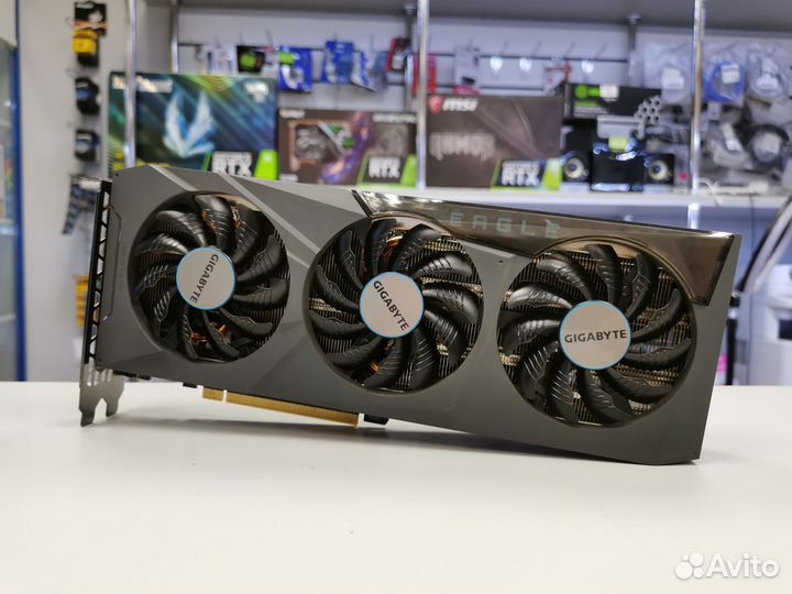 RTX 3070 Gigabyte eagle (8 Гб, 256 бит)