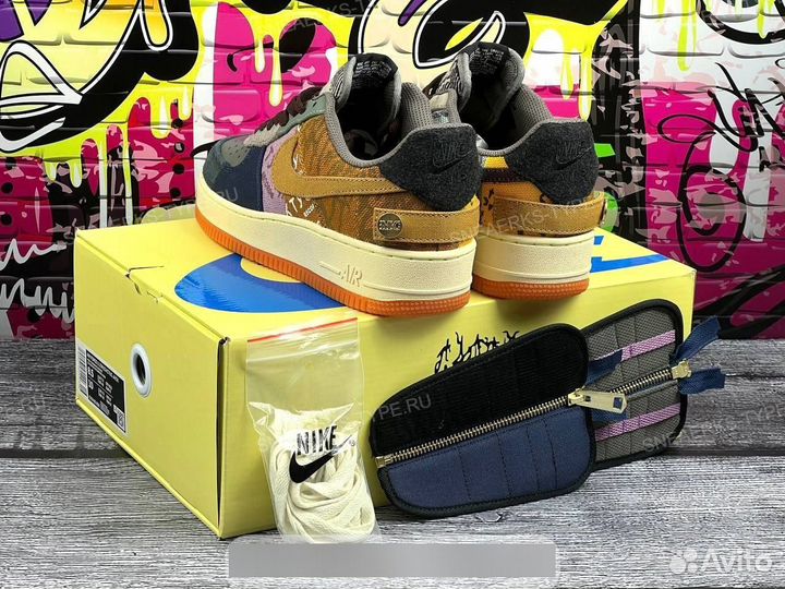 Nike Air Force 1 Travis Scott Cactus Jack (41-45)