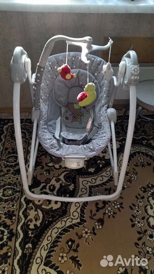 Детские электронные качели