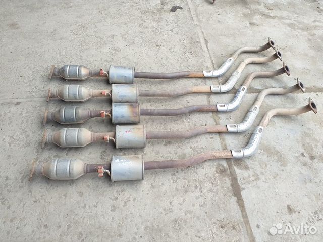 Средняя часть глушителя Kia Rio 3 1.6 2014 год