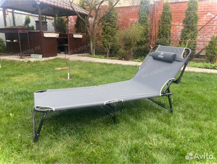 Раскладушка кемпинговая с подушкой Coolwalk (1967)