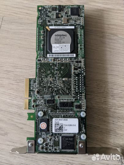 Adaptec 3805/128Mb с батарейкой
