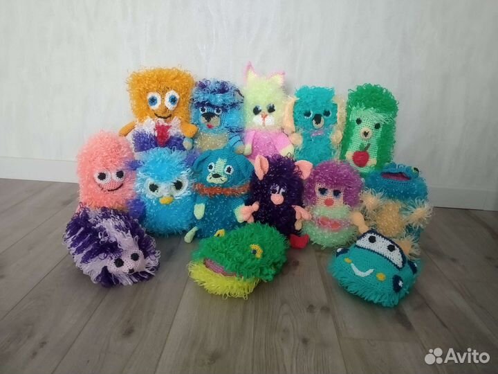 Мочалки игрушки