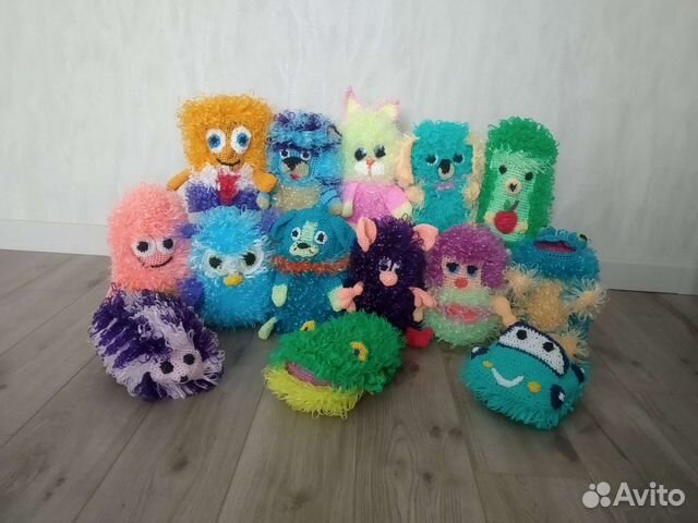 Мочалки игрушки