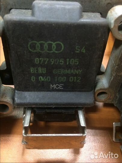 Катушка зажигания ауди фольц 0040100012 077905105