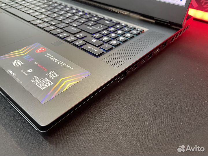 MSI Titan GT77 i9-12900HX/RTX3080ti/32/2 Чек днс