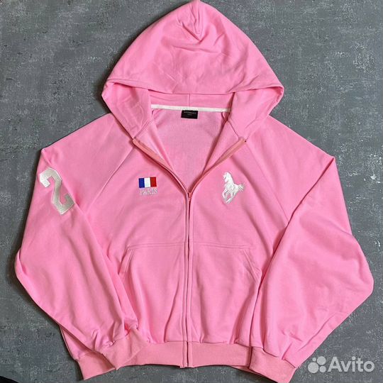 Зип худи balenciaga x polo ralph lauren