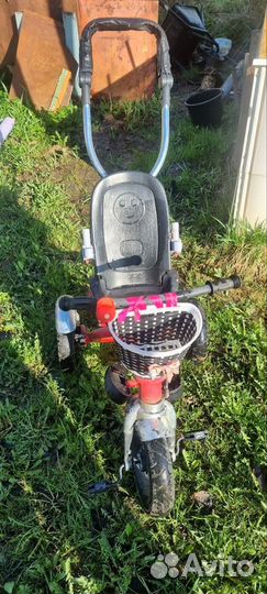 Детский трехколесный велосипед бу