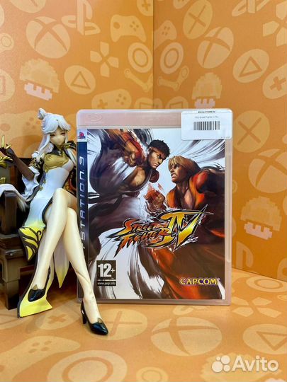 PS3 Street Fighter IV б/у