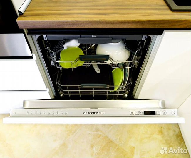 Угловая кухня с мдф фасадами в