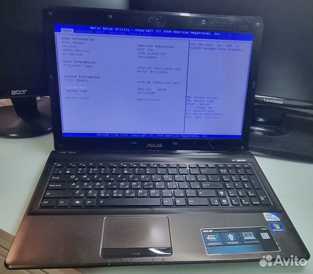 Ноутбук asus K52F