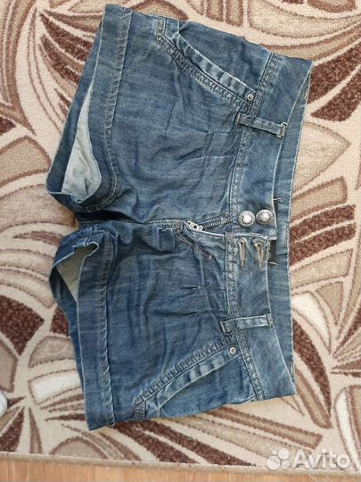 Шорты джинсовые