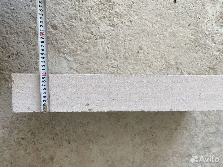 Газоблок 625 250 100 перегородочный