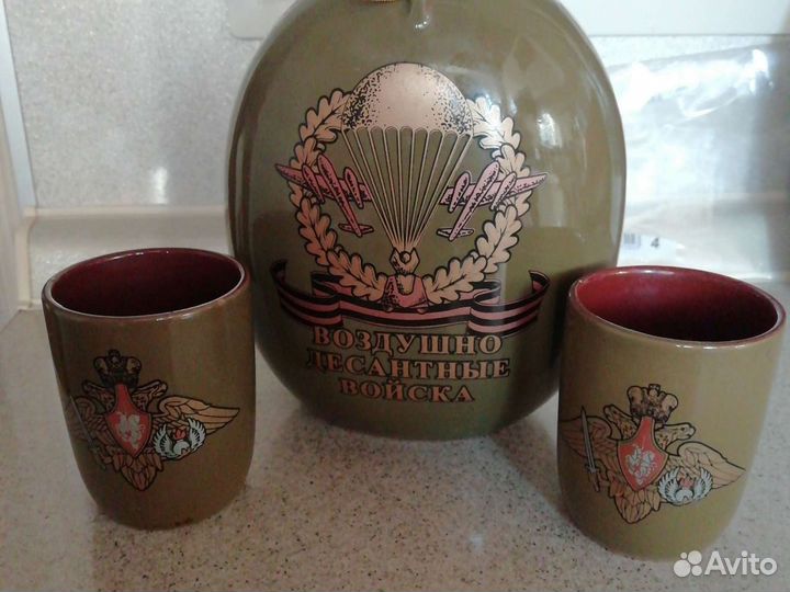 Фляжка железная