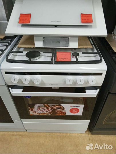 Плита газовая kraft KF-FSK6406aeblri новая