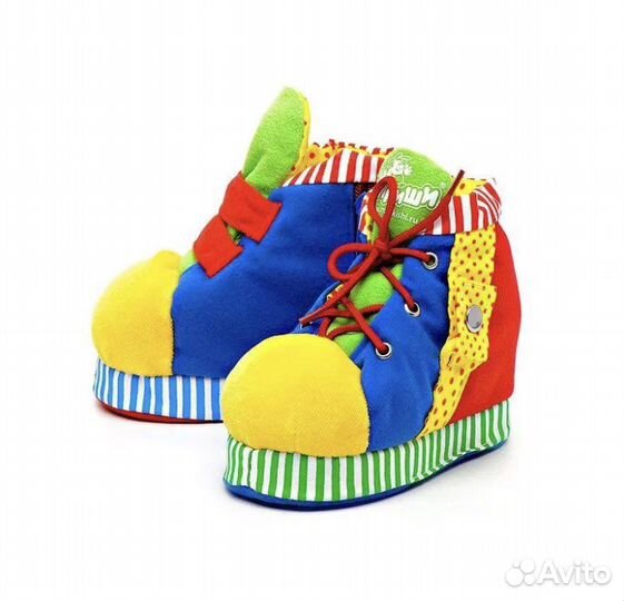 Игрушка Ботиночки развивающие Мякиши