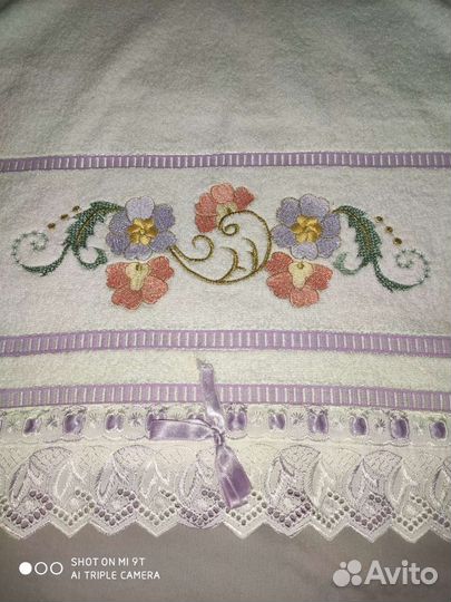 Махровые полотенца новые