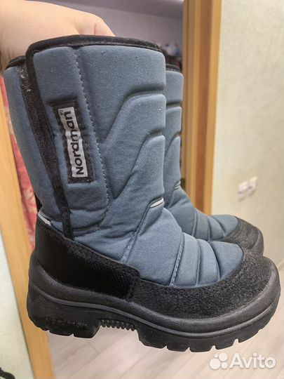 Сапоги зимние детские 27