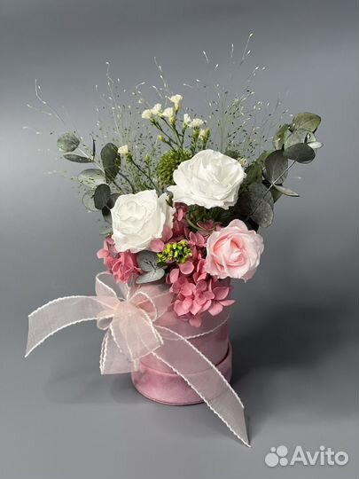 Букеты из стабилизированных цветов