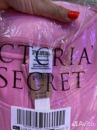 Victoria secret свитшот на флисе