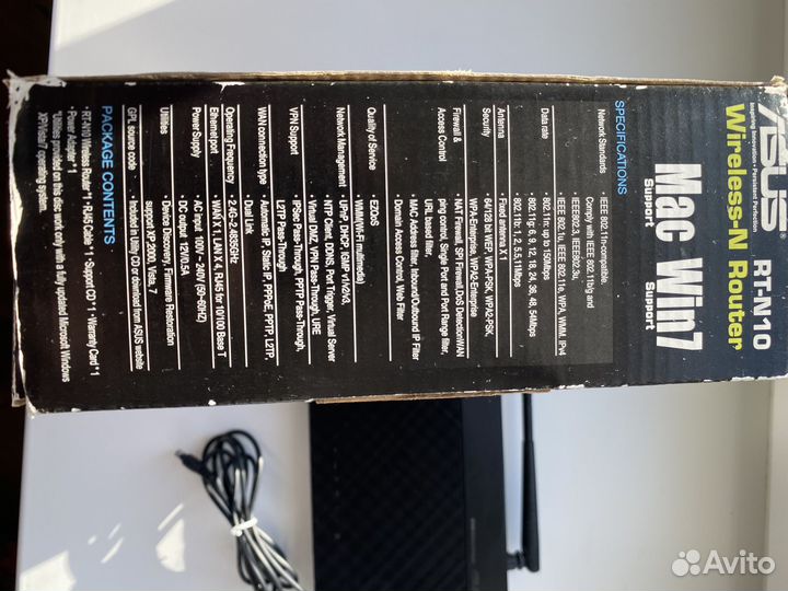 Роутер Asus RT-N10