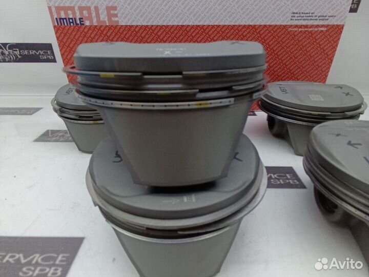 К-кт новых кованных поршней Porsche STD cwda 3.0T