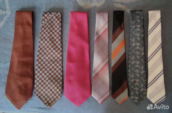 Галстуки пакетом цена за 7 шт